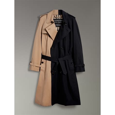 burberry trench lining|burberry two tone trench coat.